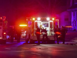 TWO EVENINGS: A STABBING AND TWO SHOOTINGS