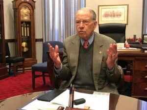 GRASSLEY UNBOUND: “RELEASE THE MUELLER REPORT!”
