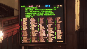 RECREATIONAL-POT BILL PASSES; ON TO GOV PRITZKER’S DESK