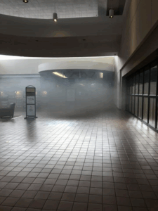 SOUTH PARK MALL EVACUATED, CLOSED FOLLOWING FIRE ON PREMISES