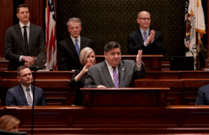 ILLINOIS GOV JB PRITZKER DELIVERS STATE OF THE STATE ADDRESS