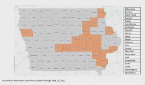SCOTT CO TO REMAIN ON LOCKDOWN BUT 77 OTHER COUNTIES FREED UP THIS FRIDAY