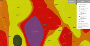 FREE-RANGE FIREWORKS DISPLAYS OVER WEEKEND CREATE POOR AIR-QUALITY IN DAVENPORT