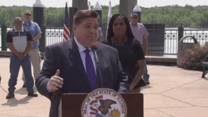 GOV JB PRITZKER: STATE REOPENING, DISASTER PROCLAMATION REMAINS IN PLACE
