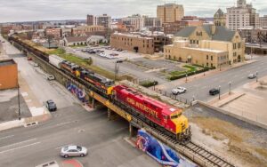 BETTENDORF, DAVENPORT PREPARING FOR NUMBER OF TRAINS PASSING THROUGH TO TREBLE