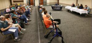 FUNDING FOR SENIOR OUTREACH SEEN AS DIVIDING POINT IN SUPERVISOR RACE