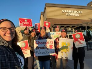 QC STARBUCKS BARISTAS ASK NAT’L LABOR RELATIONS BOARD TO APPROVE UNION VOTE