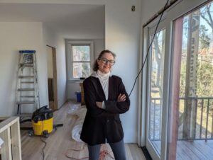CAN ONE PUT SLIDING DOORS ON A HISTORIC STRUCTURE, OR IS THAT AN ANACHRONISM TOO FAR?