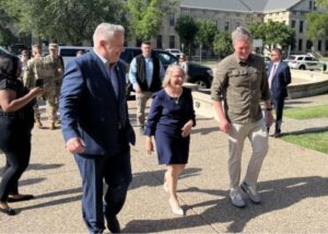 ARMY SEC DANIEL DRISCOLL, ARMY BRASS TOURS ROCK ISLAND ARSENAL