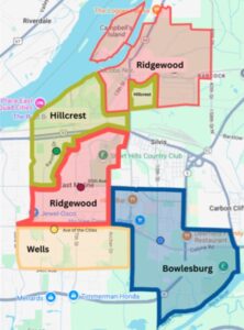 EAST MOLINE SCHOOL REDISTRICTING WILL REDISTRIBUTE APPROX 43% OF ITS STUDENTS