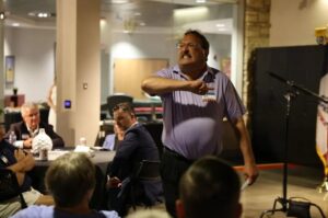 MIKE VONDRAN ANNOUNCES RE-ELECTION BID AS IOWA GOP CHAIR SLAGS AUDITOR ROB SAND