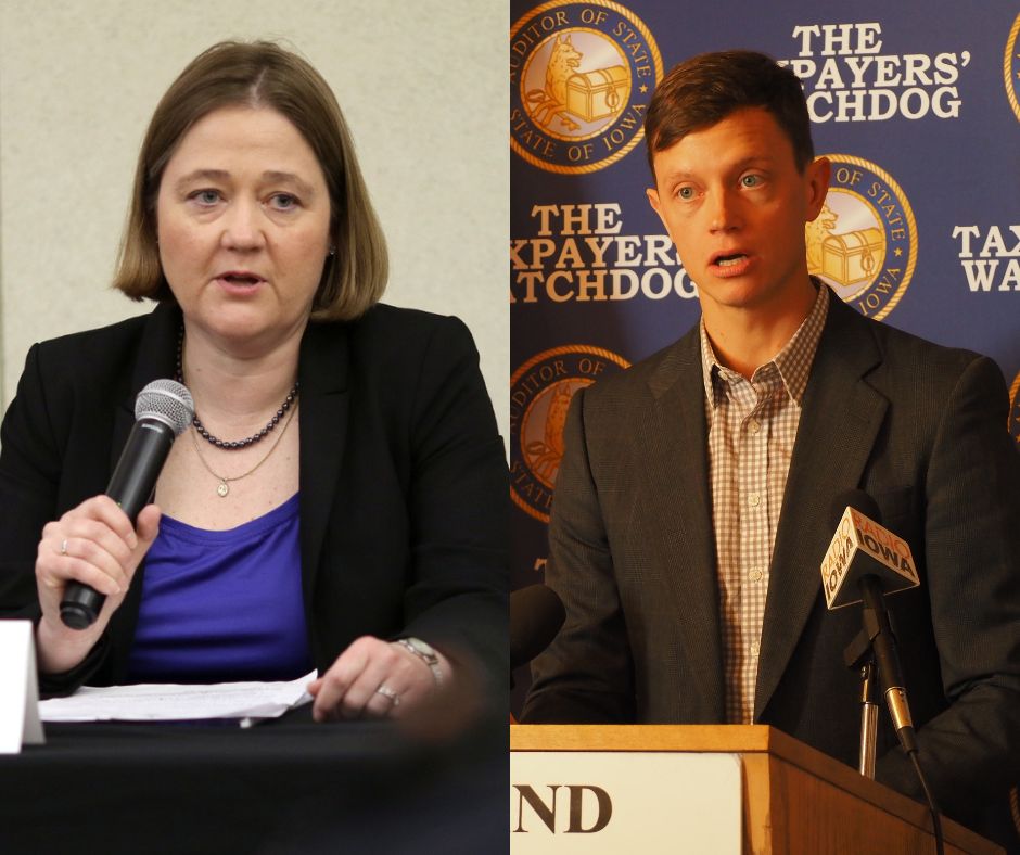 DAVENPORT HARASSMENT SETTLEMENT CASE IN CROSSHAIRS OF CLASH BTW IOWA AG BRENNA BIRD AND STATE AUDITOR ROB SAND