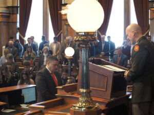 Maj Gen Stephen Osborn honors Nat’l Guard members killed in Syria attack