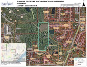 Bettendorf plans to turn thirteen donated acres near Crow Creek park into nature preserve