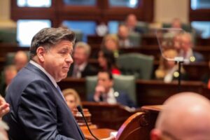 Gov JB Pritzker says Bears’ statement “not some confirmation that they’re moving to Indiana”