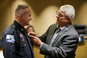 AND ANOTHER ONE GONE AND ANOTHER ONE GONE: DAVENPORT POLICE CHIEF JEFF BLADEL TO RETIRE 03/02