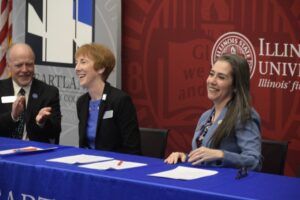 Illinois State U, Heartland sign new transfer agreements for engineering, education students