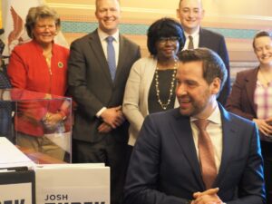 Rep Josh Turek submits signatures for 2026 US Senate Democratic primary