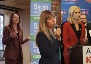 Iowa Dems outraise GOP incumbents in two House races; Rep Ashley Hinson leads in Senate funds