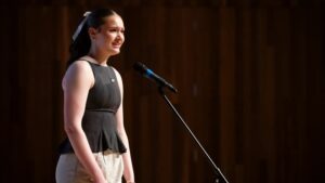 North High Senior competing in Nat’l Poetry Out Loud competition in DC