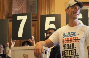 Auditor Rob Sand, Rep Randy Feenstra launch campaign ads as race rated “toss-up”