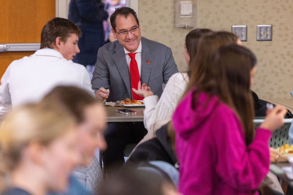 Iowa State U Pres David Cook “listening and learning” in first days on campus