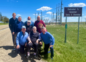 Former Iowa Gov Terry Branstad sees highway named in his honor