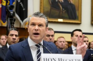 Rep Eric Sorensen questions Defense Sec Pete Hegseth about Rock Island lay-offs, voiding union contracts