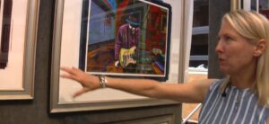 Artist HC Porter returns to Des Moines Arts Festival after art destroyed in fire last year