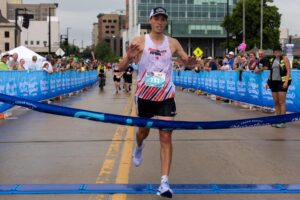 Matt Lorenz, former Prairie runner and teacher, wins hometown marathon