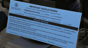 “Blue Envelope Program” hopes to improve traffic stops for drivers w autism