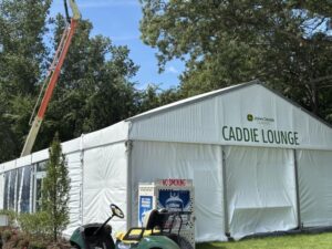 How the John Deere Classic Caddie Lounge helps loopers brave the high heat index