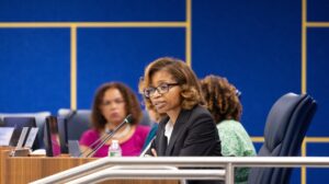 Chicago School Board approves budget that reverses lay-offs, but counts on shaky state funds