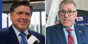 Gov JB Pritzker spends big in second fundraising quarter as Darren Bailey struggles to keep up