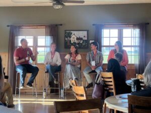 Young Iowans note worries about consolidation, changes in farming communities at roundtable