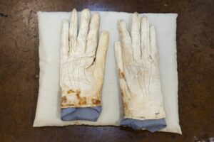Lincoln’s blood-stained gloves from assassination resurface in California museum