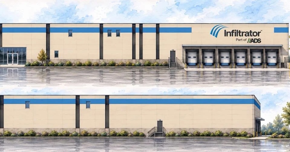 INFILTRATOR WATER TECH PLANS $7M INVESTMENT, NEW JOBS FOR DAVENPORT’S WEST END
