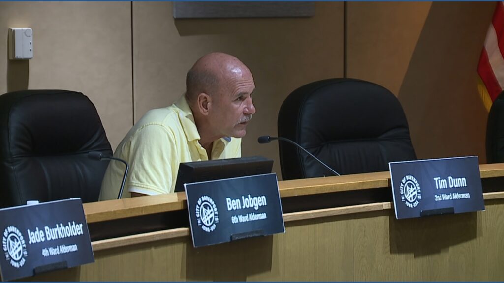 DUNN DUNN DUNN: DAVENPORT SECOND WARD ALDERMAN TIM DUNN RESIGNING