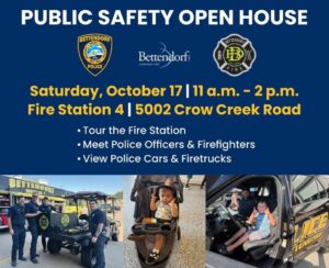 Bettendorf police, firefighters invite public to open house