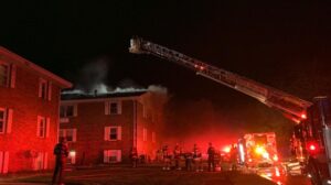Bloomington firefighters rescue two from burning apartment