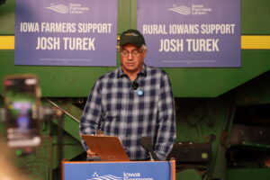 Iowa Farmers Union pushes for Josh Turek, the first federal candidate the group has endorsed in years